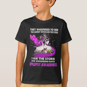 I Am The Storm Epilepsy Awareness  T-Shirt
