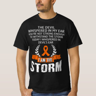 I Am The Storm Leukemia Awareness T-Shirt