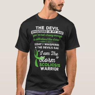 I Am The Storm Scoliosis Warrior T-Shirt