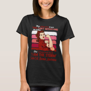 I Am The Storm SICKLE CELL ANEMIA AWARENESS T-Shirt