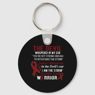 I Am The Storm Sickle Cell Warrior Keychain