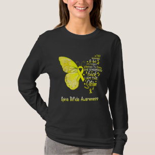 I Am The Storm Spina Bifida Awareness Butterfly T-Shirt