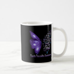I Am The Storm Suicide Prevention Awareness Butter Coffee Mug