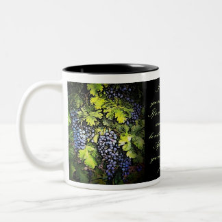 I Am The Vine Two-Tone Coffee Mug