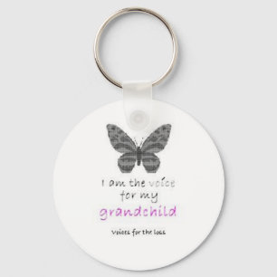 I am the Voice for my grandchild Keychain