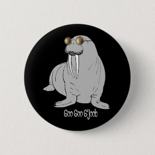 I am the Walrus 2 Inch Round Button