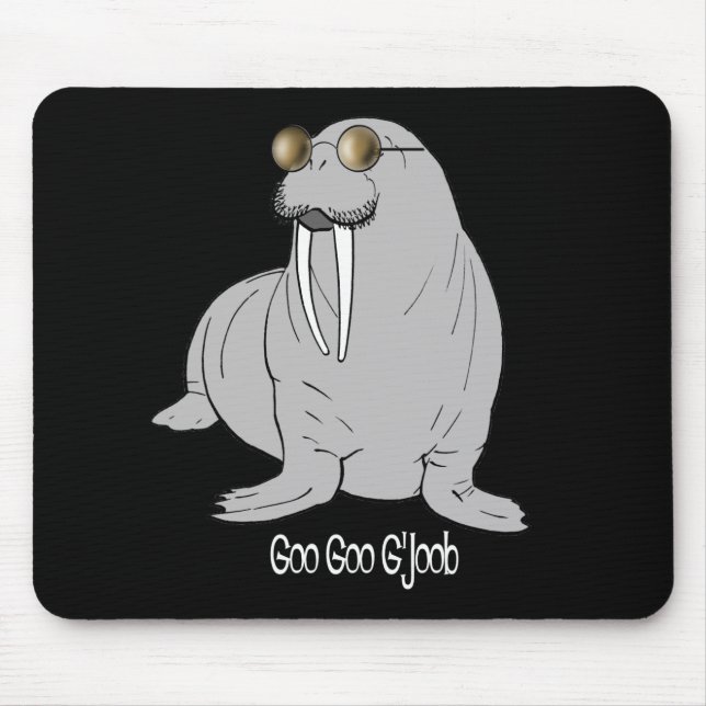 I am the Walrus Mouse Pad (Front)