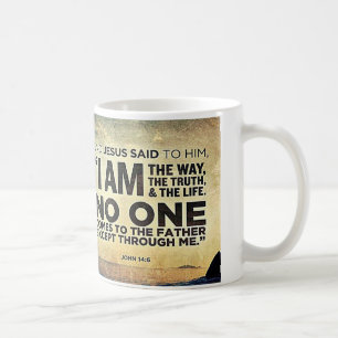 i am the way , the truth, and the life coffee mug