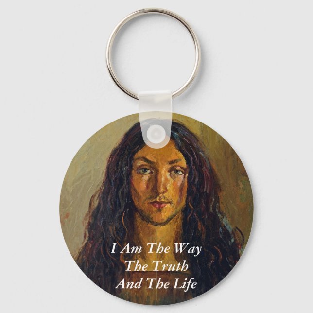 I AM THE WAY THE TRUTH AND THE LIFE KEYCHAIN (Front)