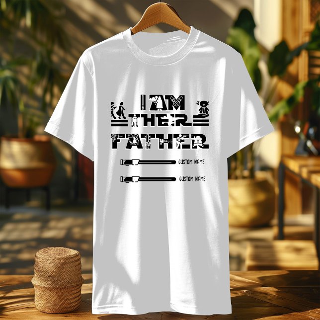 I Am Their Father lightsaber sign custom T-Shirt (Creator Uploaded)
