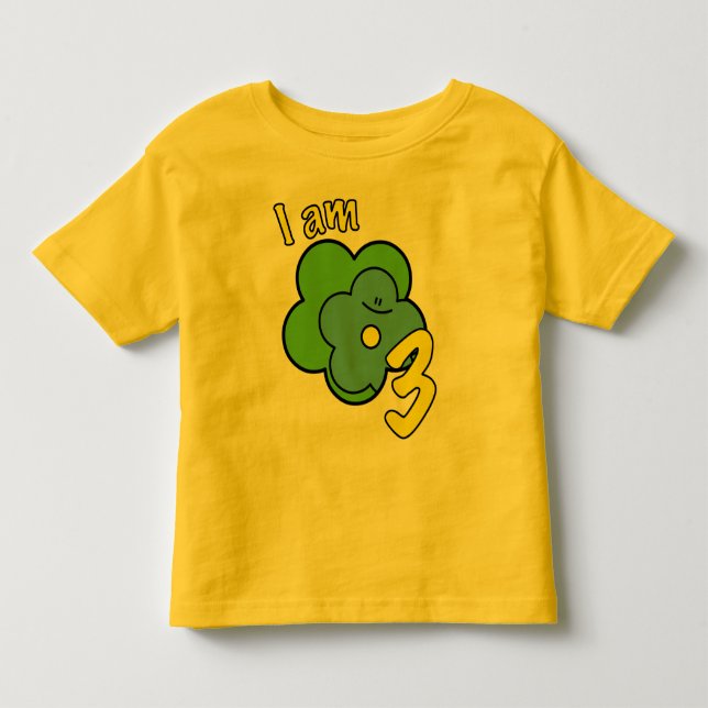 I am three t-shirt (Front)
