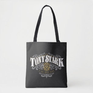 I Am Tony Stark, I Am Iron Man Ornate Graphic Tote Bag