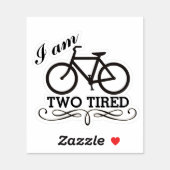 I Am Two Tired Bicycle (Sheet)