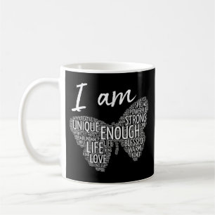I Am Unique Strong Law of Attraction Positive Affi Coffee Mug