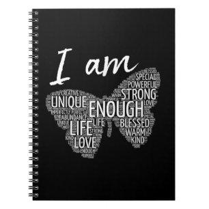 I Am Unique Strong Law of Attraction Positive Affi Notebook