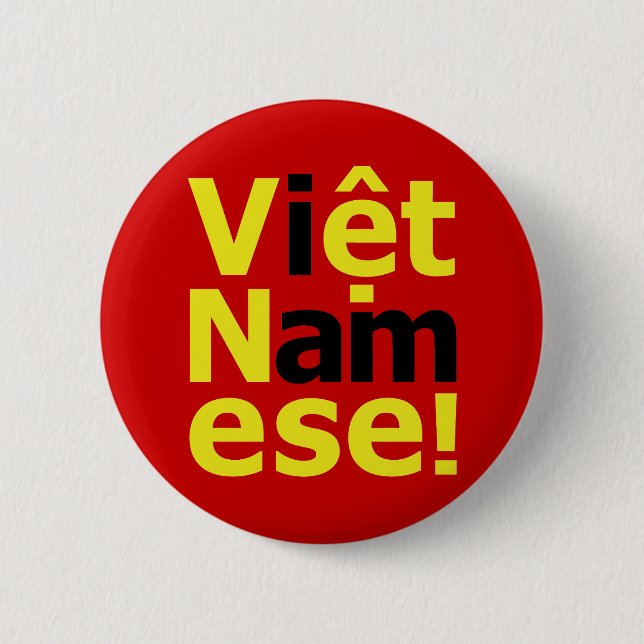 i am Việt Namese! 2 Inch Round Button (Front)