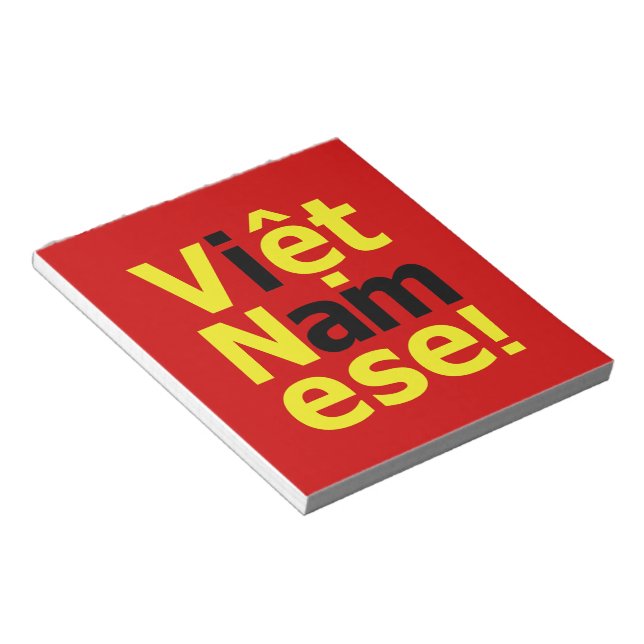 i am Việt Namese! Notepad (Angled)