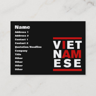 I AM VIETNAMESE BUSINESS CARD