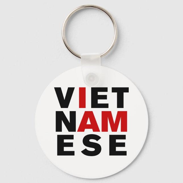 I AM VIETNAMESE KEYCHAIN (Front)
