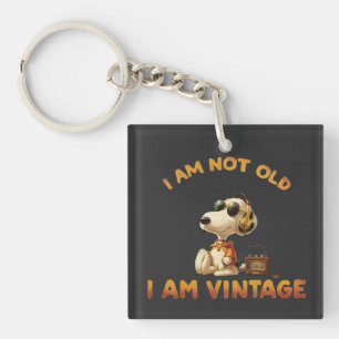 I am Vintage Keychain