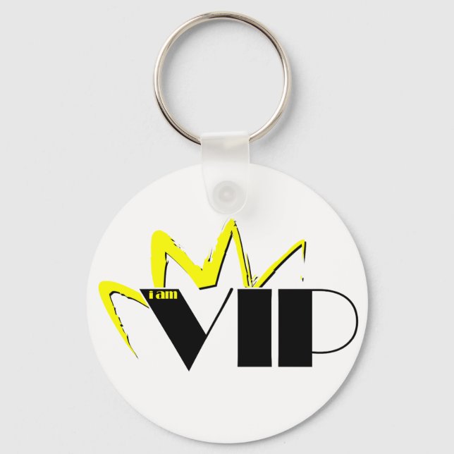 I am VIP v1.1 Keychain (Front)