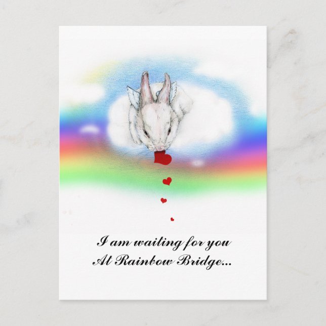 I AM WAITING... POSTCARD (Front)