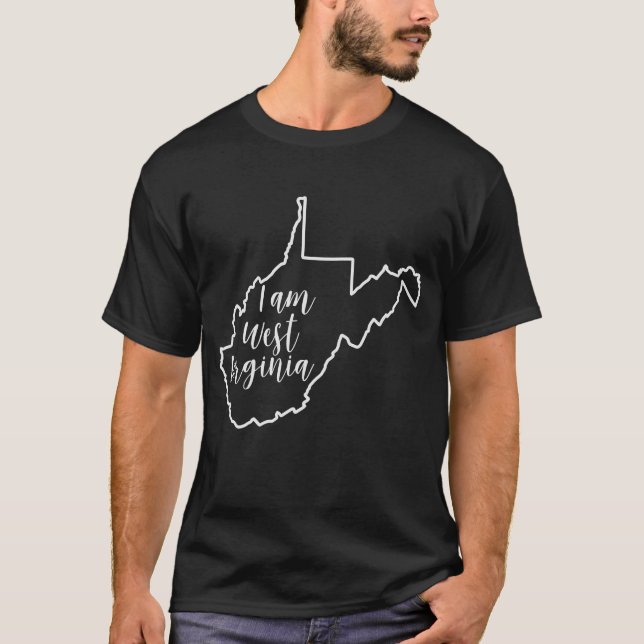 I AM West Virginia Men's T-Shirt (Front)