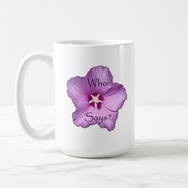 I Am Who I Am Says I Am Mug (Left)