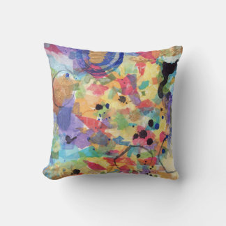 I AM WHOLE Colour Affirmation© Throw Pillow