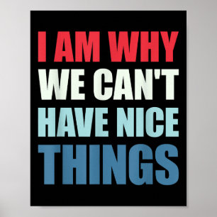 I Am Why We Can't Have Nice Things  Poster