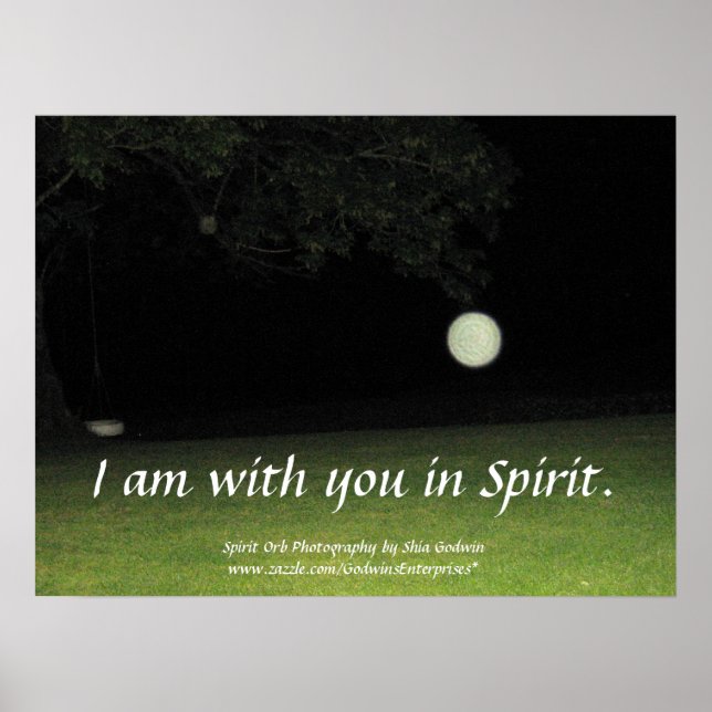 "I am with you in Spirit" Print (Front)