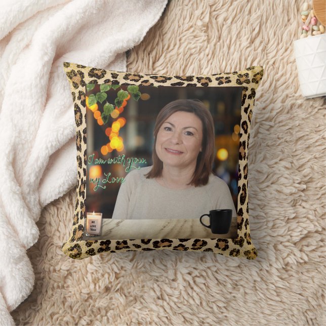 “I Am With You My Love” Memorial Throw Pillow (Blanket)