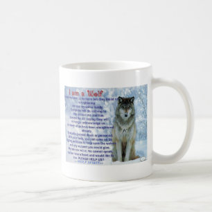 I AM WOLF COFFEE MUG