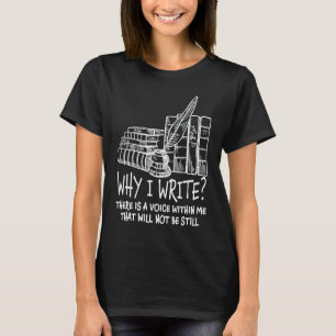 I am Writer  Graphic Author Cool Sayings Plus Size T-Shirt