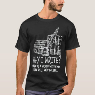I am Writer  Graphic Author Cool Sayings Plus Size T-Shirt