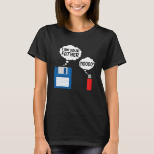 I Am Your Father Fun USB Floppy Disk IT Computer G T-Shirt