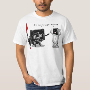 I Am Your Father, Funny Cassette Tape Retro Parody T-Shirt