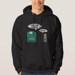 I Am Your Father Shirt USB Floppy Disc IT Computer