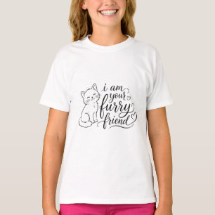 I Am Your Furry Friend Cute Pet Design T-Shirt