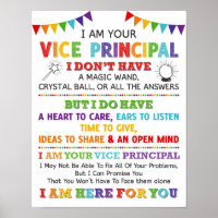 I Am Your Vice Principal Poster