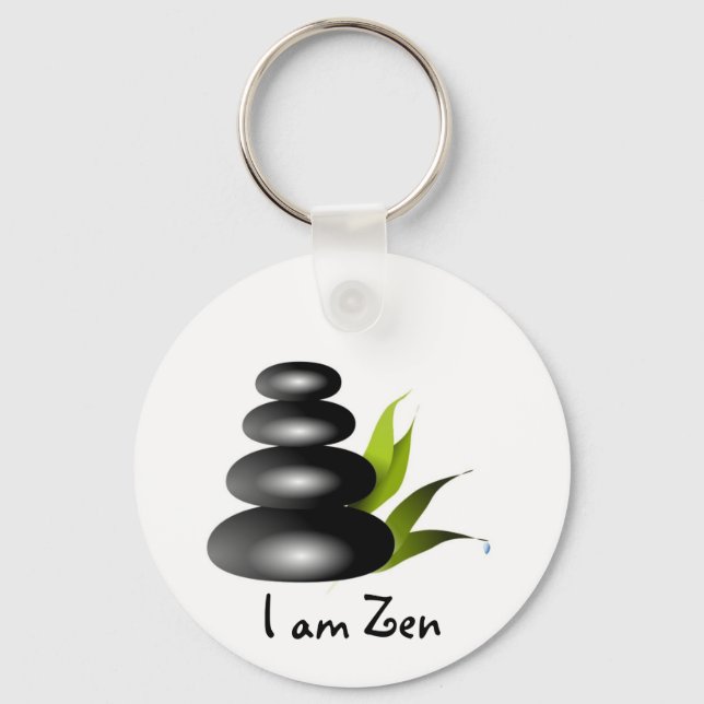 I am Zen Keychain (Front)