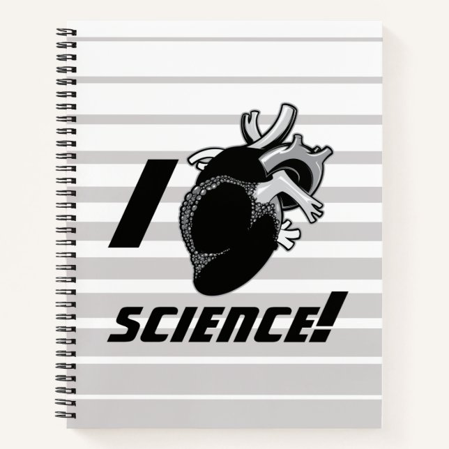 I (Anatomical Heart) Science Notebook (Front)