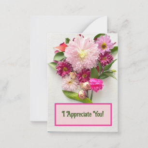 I Appreciate You! Card