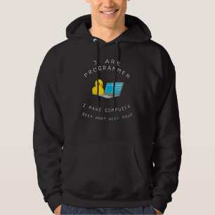 I Are Programmer Beep Boop Duck Hoodie