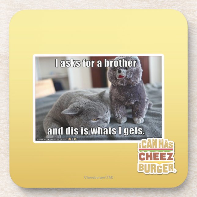 I asks for a brother coaster (Front)
