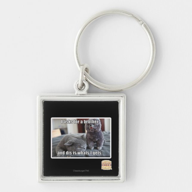 I asks for a brother keychain (Front)