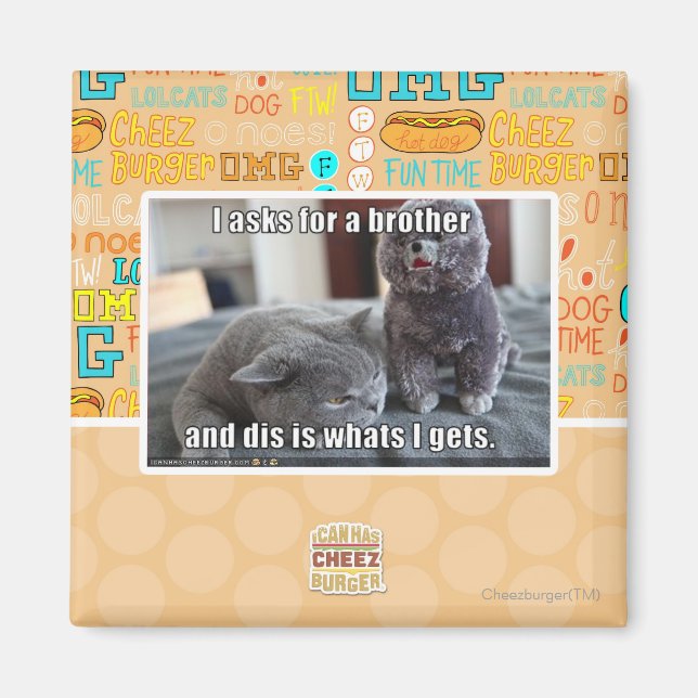 I asks for a brother magnet (Front)