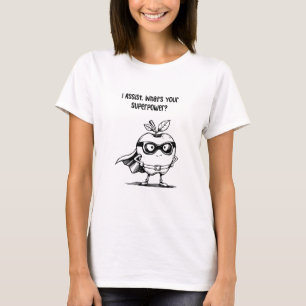 I Assist Superpower Classroom Support Hero T-Shirt