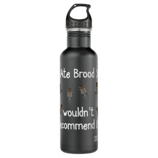 I Ate Brood X Cicadas Funny Cicada Apparel 710 Ml Water Bottle