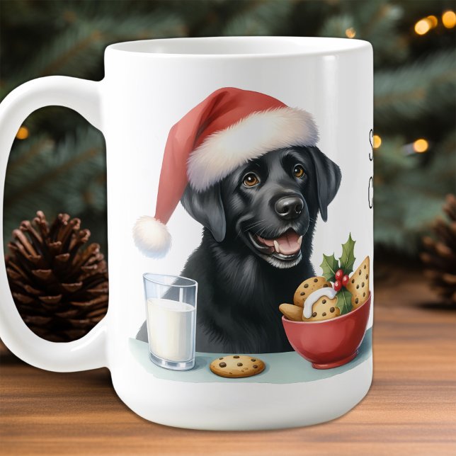 I Ate Santa's Cookies Labrador Puppy Dog Christmas Coffee Mug (Creator Uploaded)